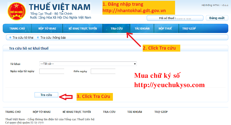 hướng dẫn sử dụng chữ ký số